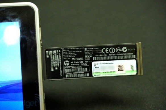 HP Slate solution to "too many stickers" syndrome