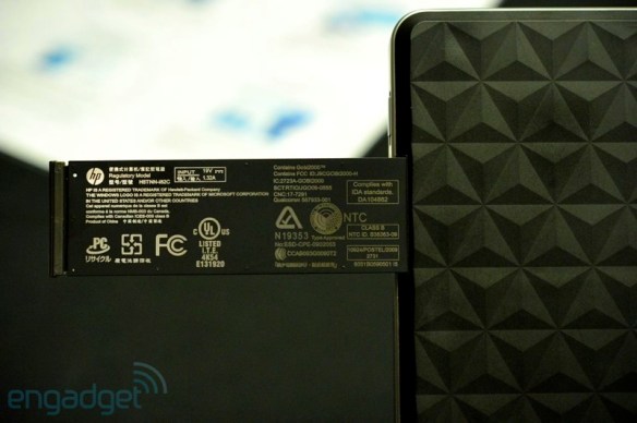 HP Slate solution to "too many stickers" syndrome