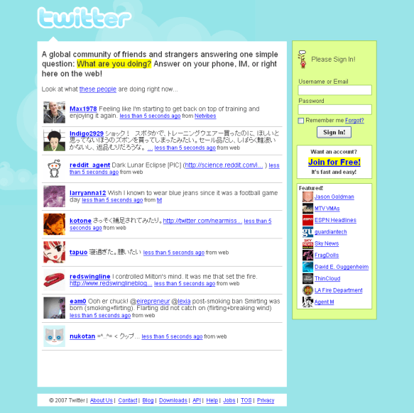 Old Twitter