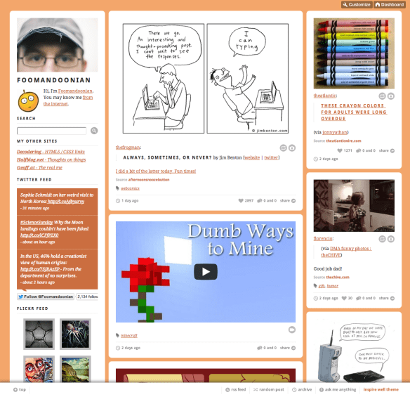 Screenshot taken January 2013