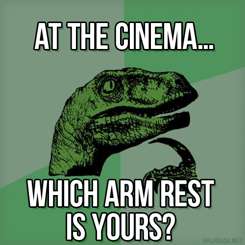 Philosoraptor at the movies