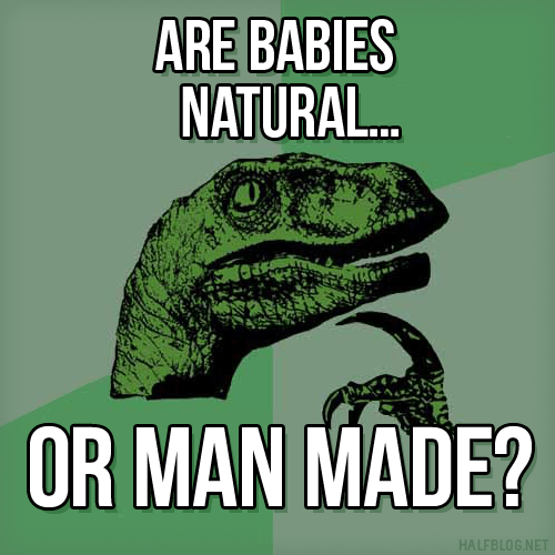 Philosoraptor on babies