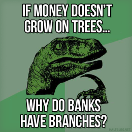 Philosoraptor on personal finance