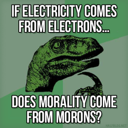 Philosoraptor on Morons