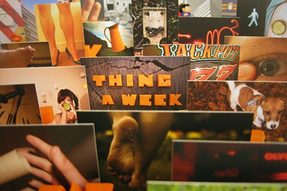 Thing a Week cards