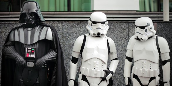 Outside Cardiff Comic Expo at the Mercure Hotel, February 26th