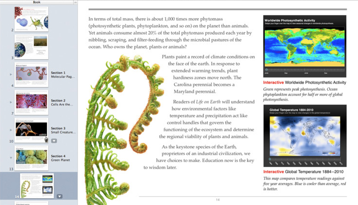 iBooks page creation