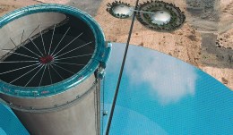 Solar Updraft Tower — artist's impression