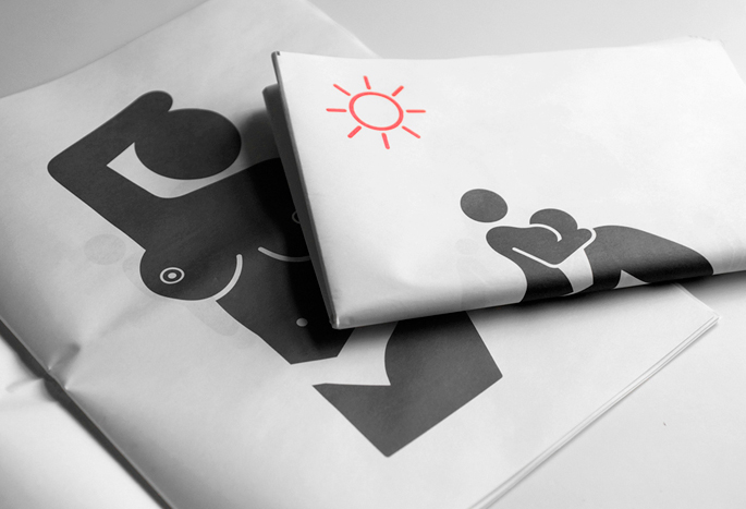 Newspaper pictograms