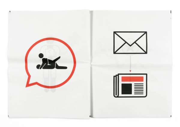 Newspaper pictograms