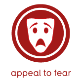 Appeal to fear icon
