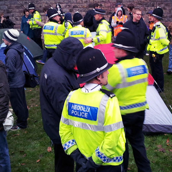 Occupy Cardiff by Jon Candy