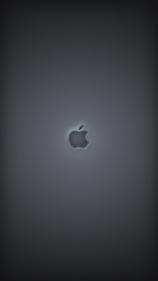 Minimal black iPhone 5 wallpaper - Lock screen