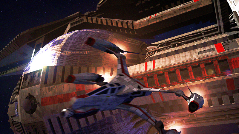 Babylon 5 launches Thunderbolt (2000)