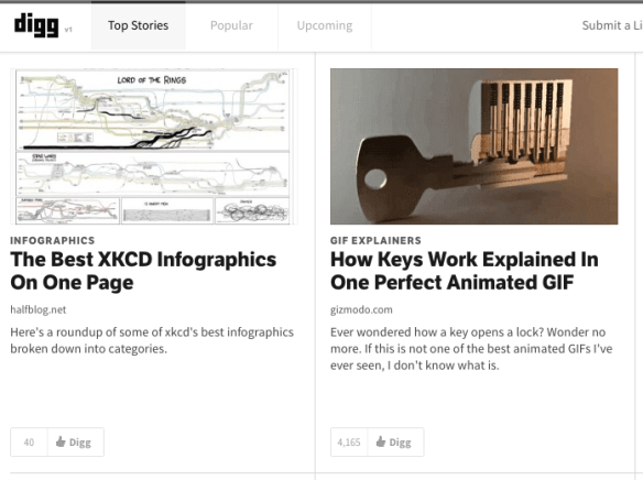 Halfblog.net featured on digg