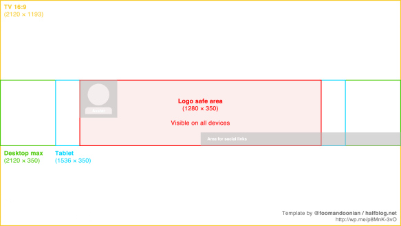YouTube channel template