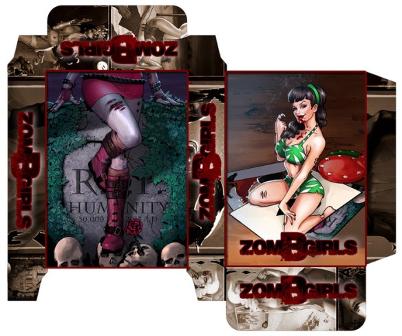 ZOM-B-GIRLS pack design